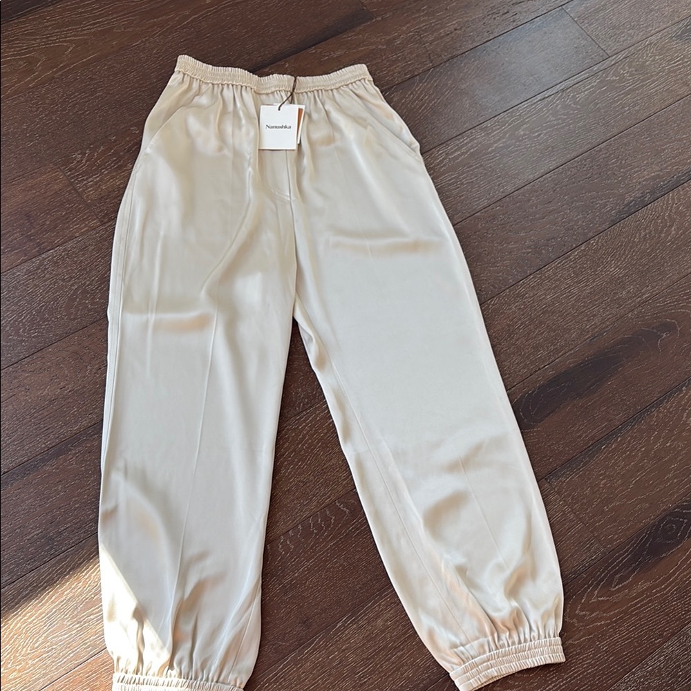 Men’s Nanushka satin track pants